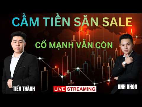 MÃ MẠNH VẪN CÒN-CẦM TIỀN SĂN SALE |Phân tích vnindex , cơ hội mua cổ phiếu hôm nay |ANH KHOA