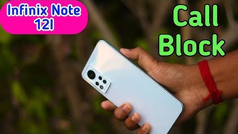 How To Block Contact In Infinix Note 12i, Call Block , Call Block Setting In Infinix Note 12i,