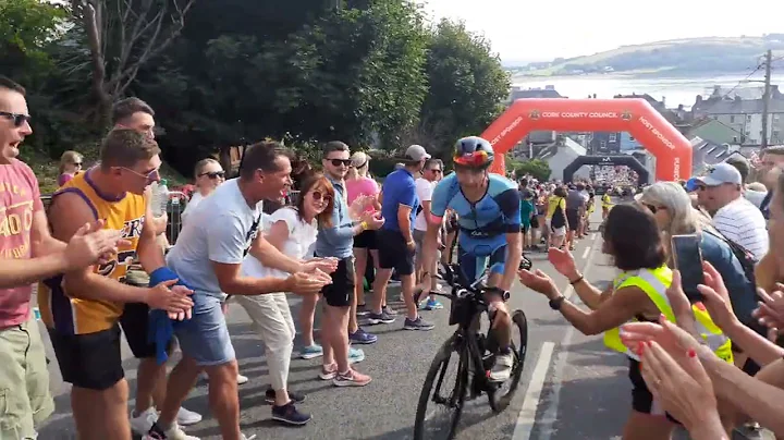 Ironman Youghal 2022 - Warren Terry on the hill