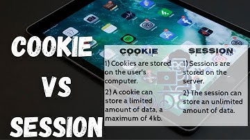Cookie vs Session | Differences between cookie and session | cookie and session | #cookie #codervs