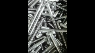 Truck Clamp T Bolt Thread Rolling丨#Fastener #Hardware #Shorts #Bolt丨Aozhan Fasteners