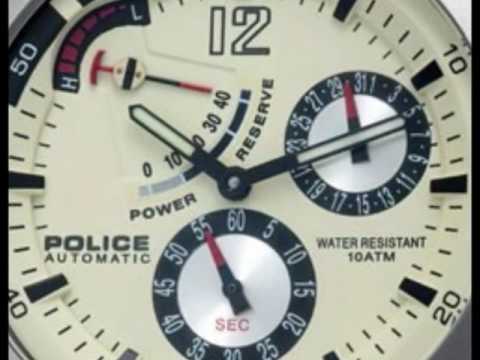 Police 11426JS-07A Portland-Reserve Automatic Mens Watch