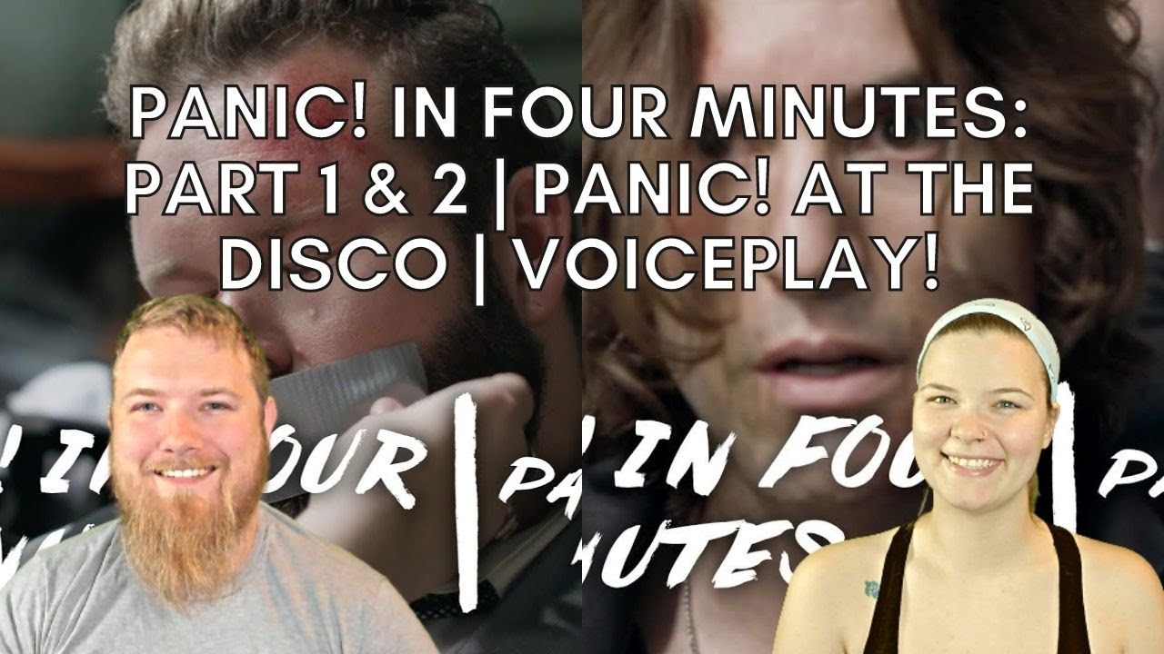 Panic! In Four Minutes: Part 1 & 2 | Panic! At The Disco | Voiceplay | Silver Destiny Reaction!!!