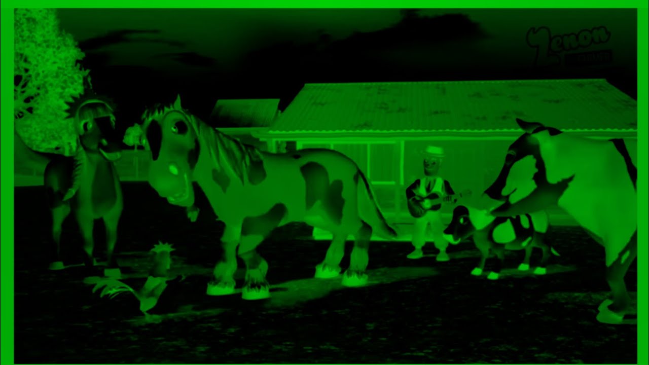 The horse is Dancing, while singing I-A-I-A-O//Sparta Effect//Sponsored by Gamavision Csupo effects 