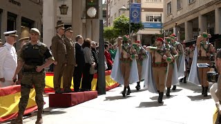 Desfile de Regulares en honor al teniente Ruiz