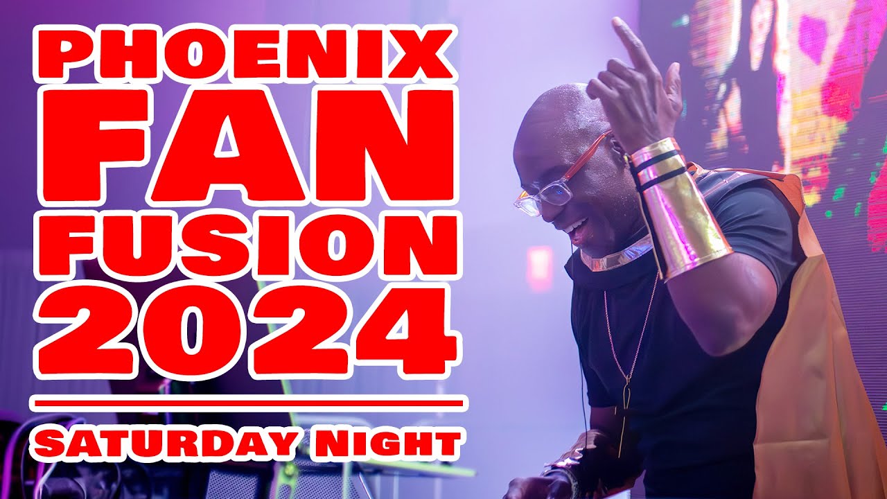 PHOENIX FAN FUSION 2024: Saturday Night Dance w/ DJ Sterling - YouTube