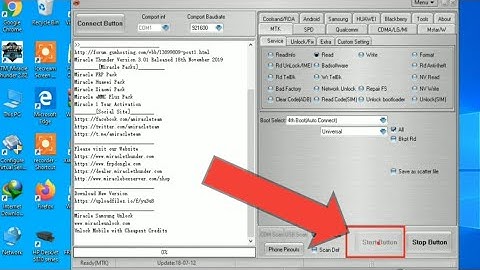 Miracle Box 2.82 Crack / Start button not working / error fix problem Solve 100%