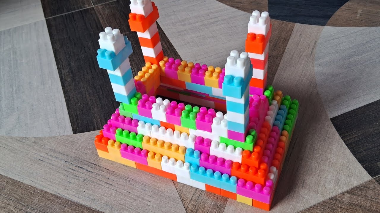 Satisfying DIY/ ASMR Building/relaxation #buildingblocks #asmr - YouTube