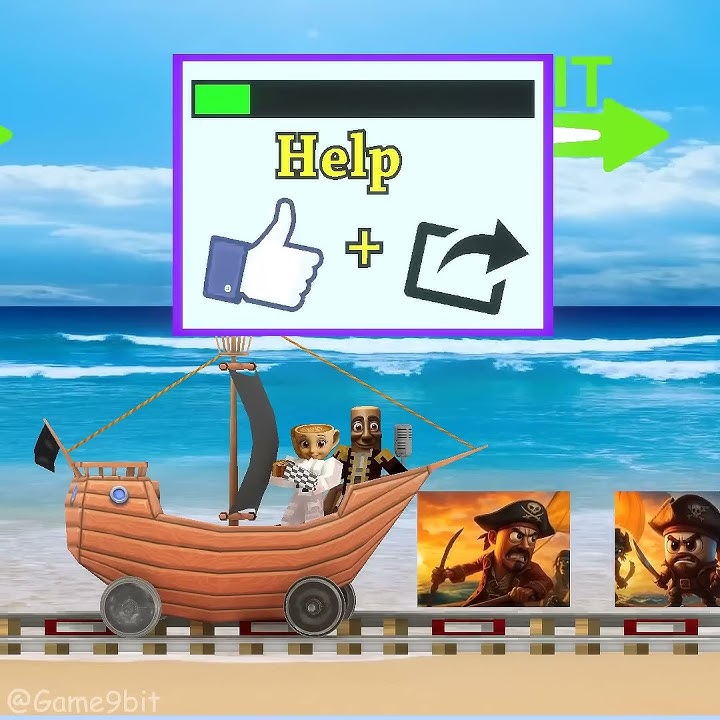 Which song helps the Tung Tung family escape from the Garamararam pirate team? | BabyPun