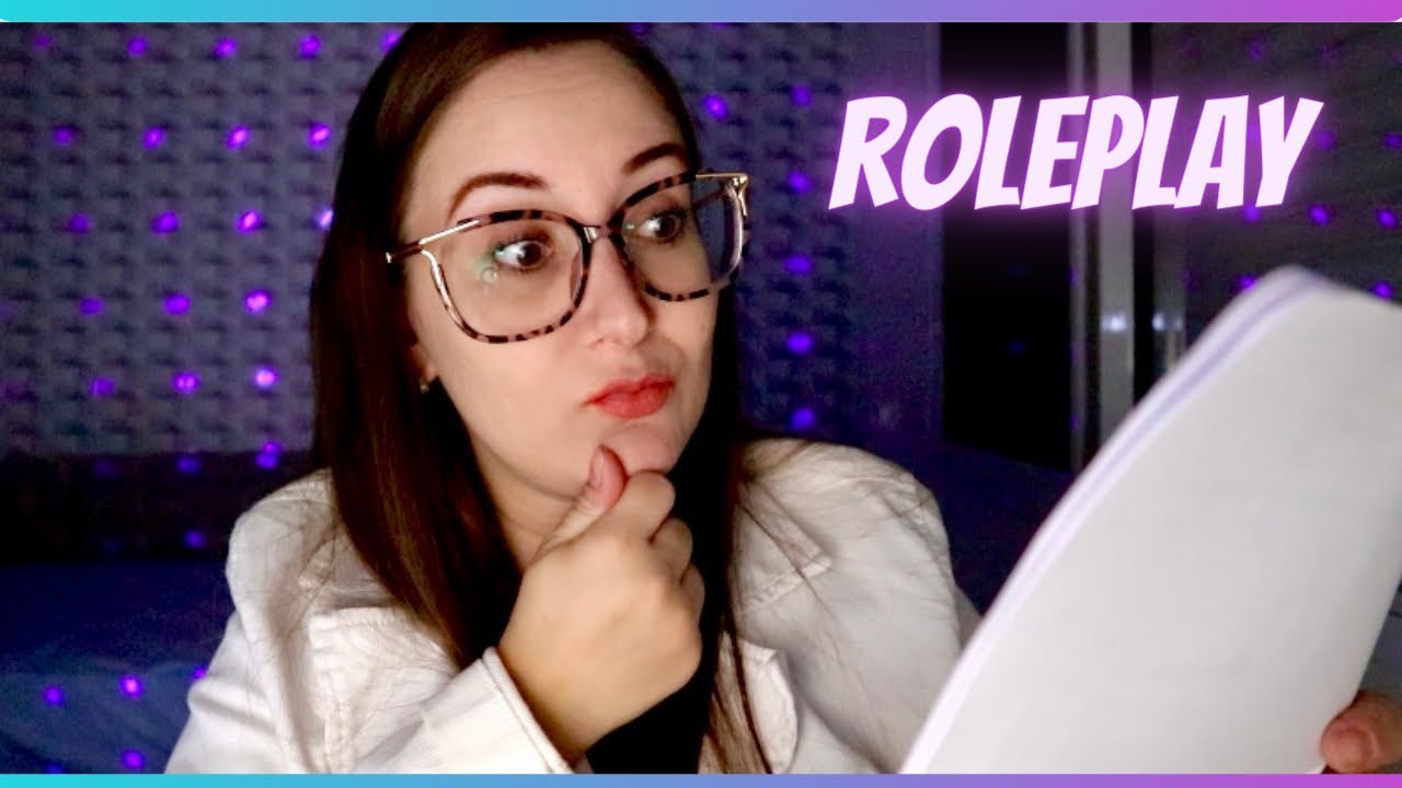 ASMR ROLEPLAY: MÉDICA CONTANDO QUE VOCÊ ESTÁ GRÁVIDA! 🤰 P.S.: Você é adolescente!