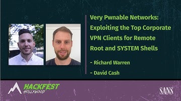 Very Pwnable Networks: Exploiting the Top Corporate VPN Clients for Remote Root and SYSTEM Shells