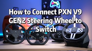 PXN V9 GEN2 Wheel Racing Simulator & Switch Connection Tutorial. #pxn #simulator #switch #tutorial