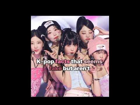 K-pop facts that seems fake but aren't #kpop #itzymidzy #twice #txt # ...