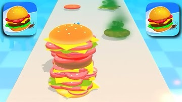 Burger Rush All Levels Game Mobile All Trailer Update iOS,Android Walkthrough Gameplay #249