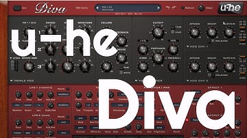Diva Virtual Analogue Synthesizer by u-he (No Talking)
