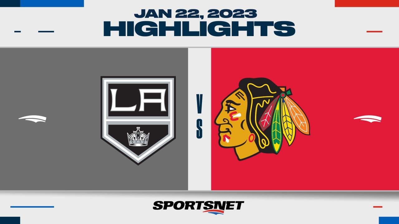 NHL Highlights | Kings vs. Blackhawks - January 22, 2023