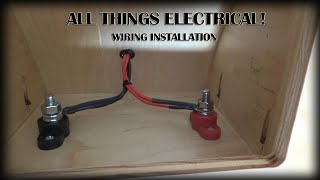 Let’s Build A Teardrop * StepByStep *  Part 30 (Electrical Install)