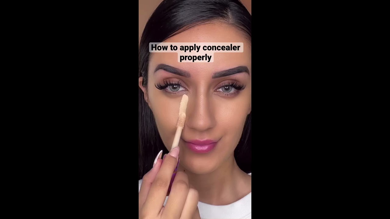 How To Apply Concealer Properly Makeup Shorts