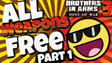 Brothers In Arms 3 Cloning Weapons (How to get steele?) [Need Root] Part 1