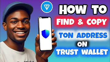 How to Find and Copy TON address on Trust Wallet App