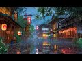 Fournce nuit pluvieuse  lofi pluvieux pour profiter de la pluie japonaise  lofi pluviophile