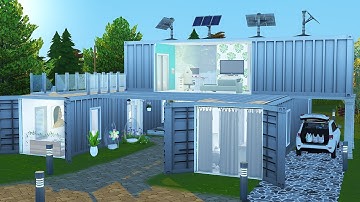 BUILDING OUR DREAM CONTAINER HOME in The Sims 4 part 1
