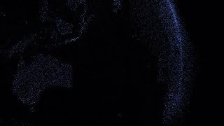 Hologram of Earth Stock Motion Graphics