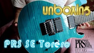 Unboxing PRS Paul Reed Smith SE Torero in Sapphire Blue