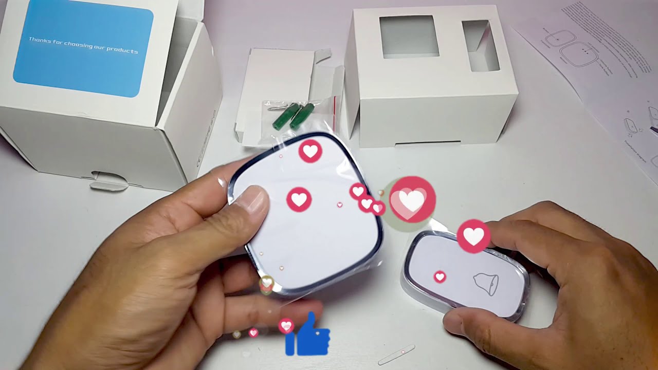 Bel Rumah Wireless Murah Unboxing - YouTube