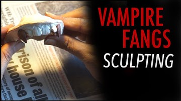 BRUTIRA | SFX Makeup | Vampire Fangs Sculpting | Part 1