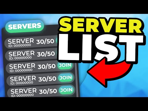 Video: Jak Přidat Server Do Seznamu