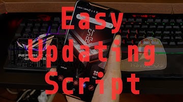 I wrote a script to flash latest stock rom and custom rom at the same time!!! | Asus Rog Phone 2