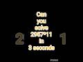 Multipliply any (4-digit number) just in few seconds.