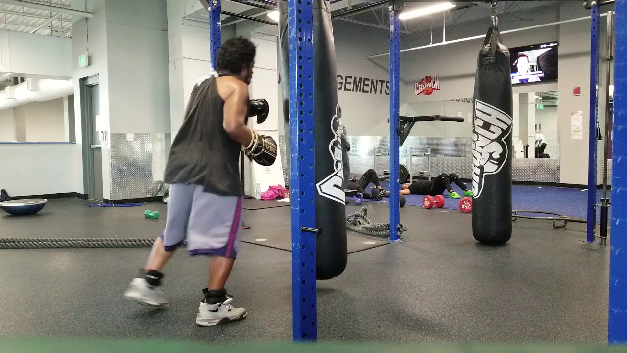 Heavy bag workout YouTube