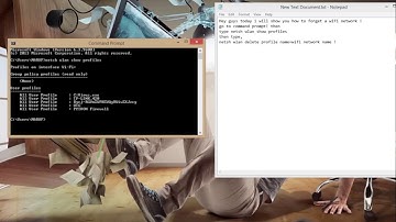 how to forget wifi network in windows 8.1