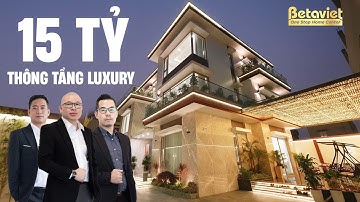 Moderne villa 15 miljard midden in de hoofdstad - Stijlvol merk van jonge huiseigenaar