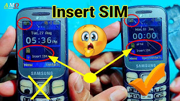 Samsung B313E Insert SIM Problem | Keypad Mobile Insert SIM Problem Solution | How To Fix Insert SIM