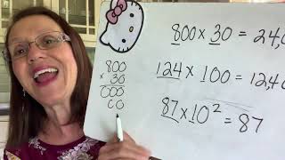 Chapter 2 Lesson 4 Multiplication Patterns the Tens Trick
