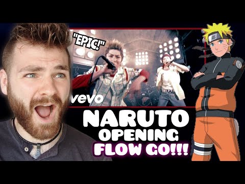 Reacting to NARUTO OPENING | FLOW "Go!!!" | Official Music Video | ANIME REACTION!