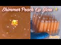 HOW TO: SHIMMER PEACH LIP GLOSS (V-DAY INSPIRED) |SEXY LEXY INC.|