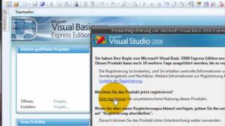 Visual Basic 2008 FREE and LEGAL