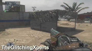 Black Ops Glitches:Out Of Firing Range+Secret Spot Grid