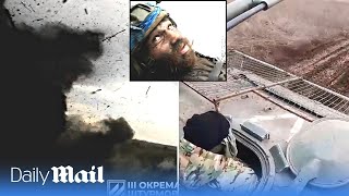 Ukrainian Soldiers Rescue Wounded Comrade From Bakhmut Battlefield As Russian Shells Rain Down