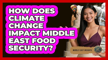 How Does Climate Change Impact Middle East Food Security? - Middle East Insights