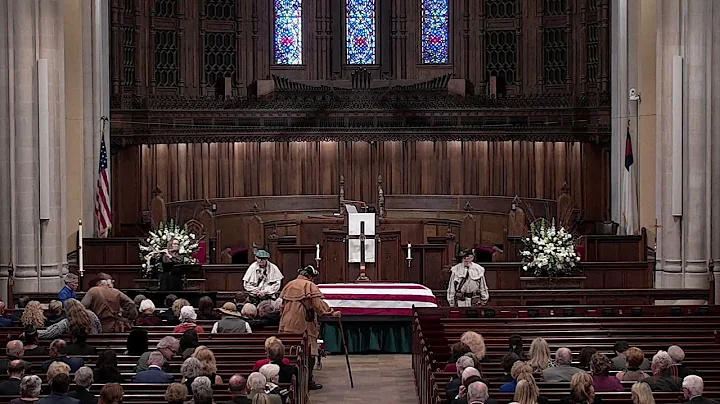 U.S. Senator James Thomas Broyhill Funeral  (Febru...