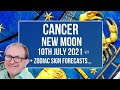 Cancer New Moon July 10th 2021 + Zodiac Sign Forecasts