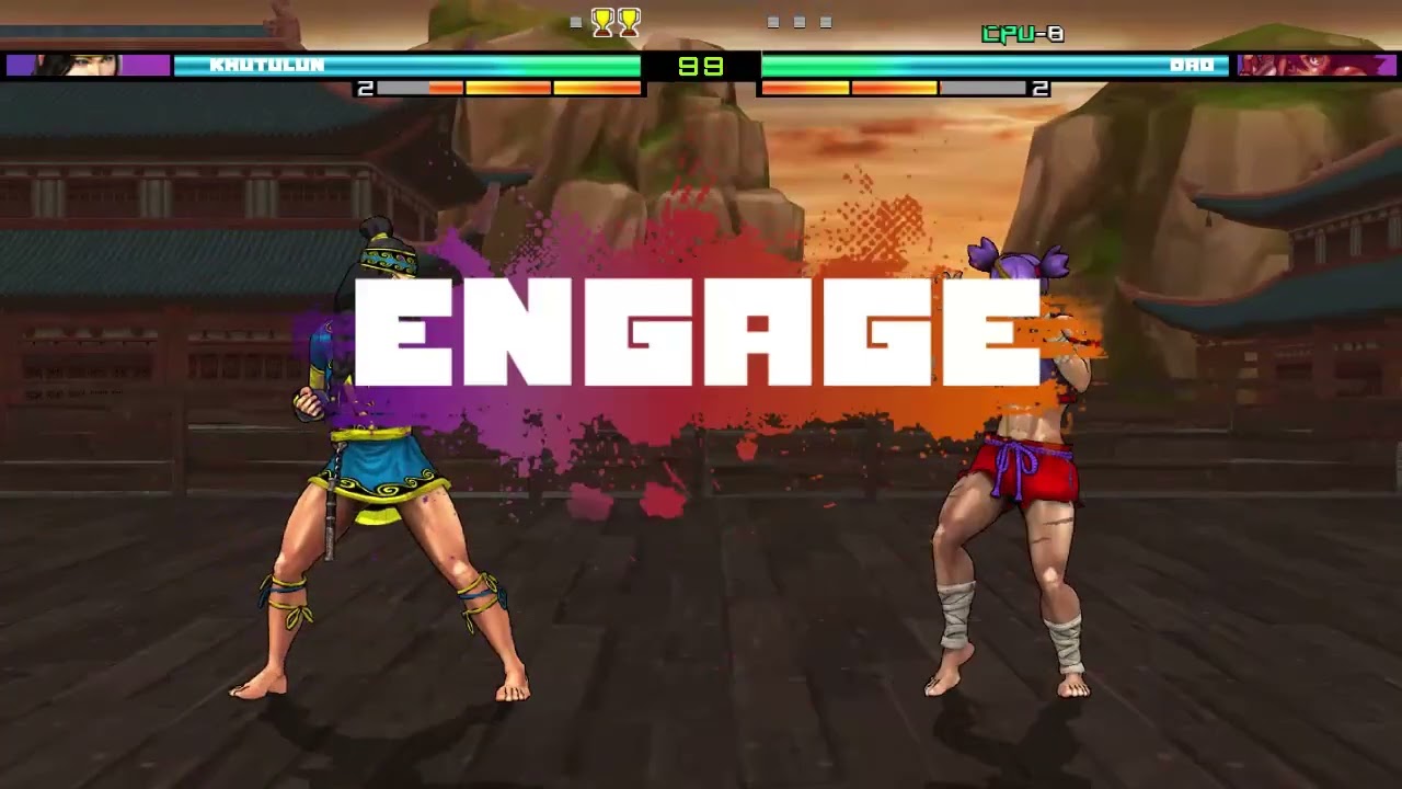 Asian Dawn - Khutulun Traveling stage  WIP and Soundtrack