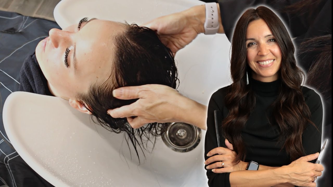Spa Experience Hair Wash With Hot Towel Treatment