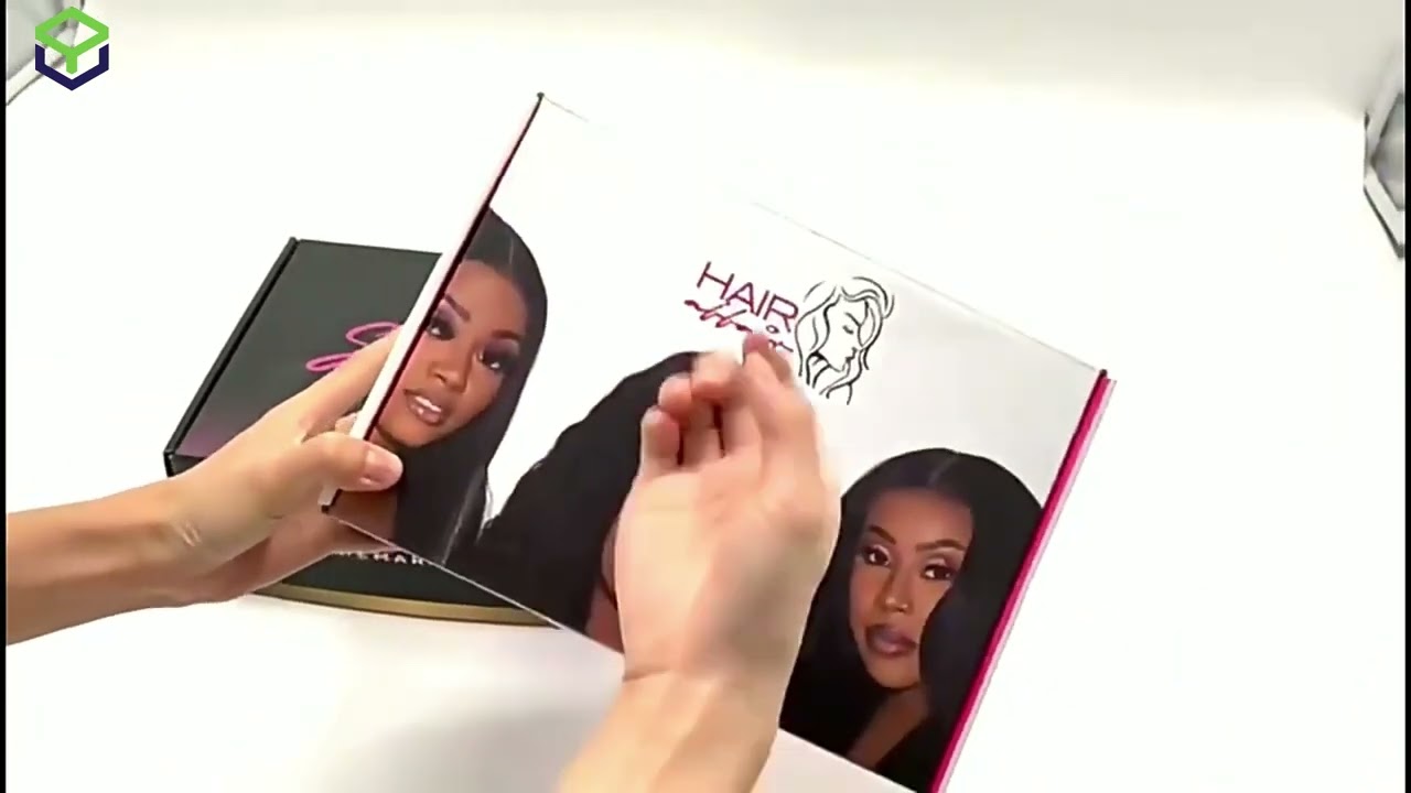 Custom Hair Extension Shipping Boxes 