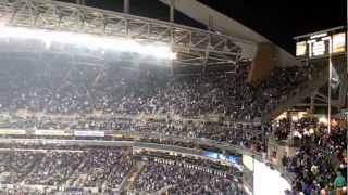 Cortez Kennedy Raises the 12th Man Flag